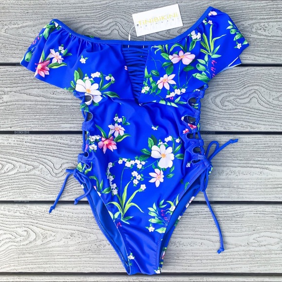 tinibikini swimwear floral
